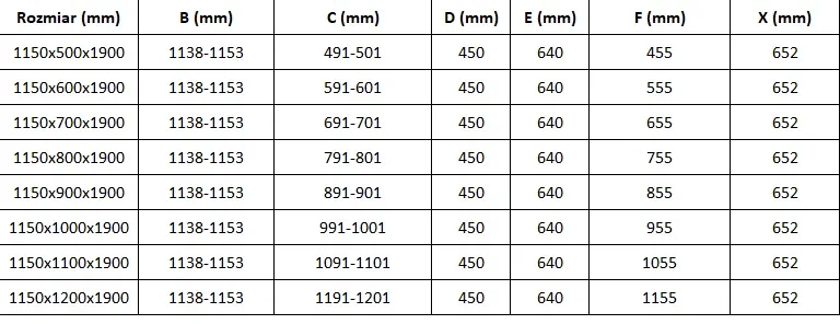 Mexen Roma, sprchovací kút 115 (dvere) x 70 (stena) cm, 6mm číre sklo, chrómový profil, 854-115-070-01-00