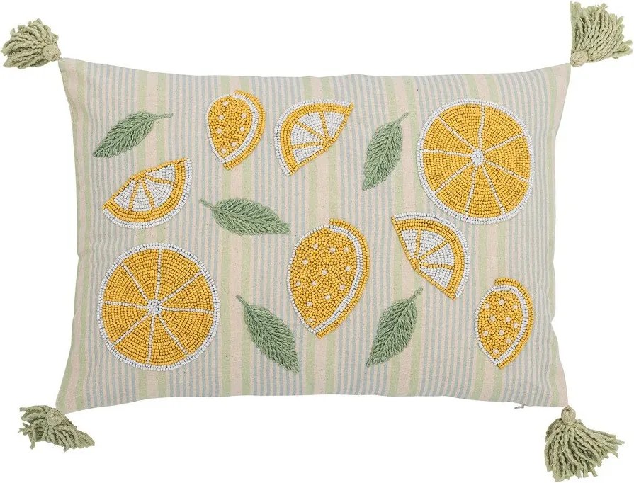 Bavlnený dekoračný vankúš 35x50 cm Lemon – Bloomingville