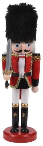Luskáčik s mečom 25 cm