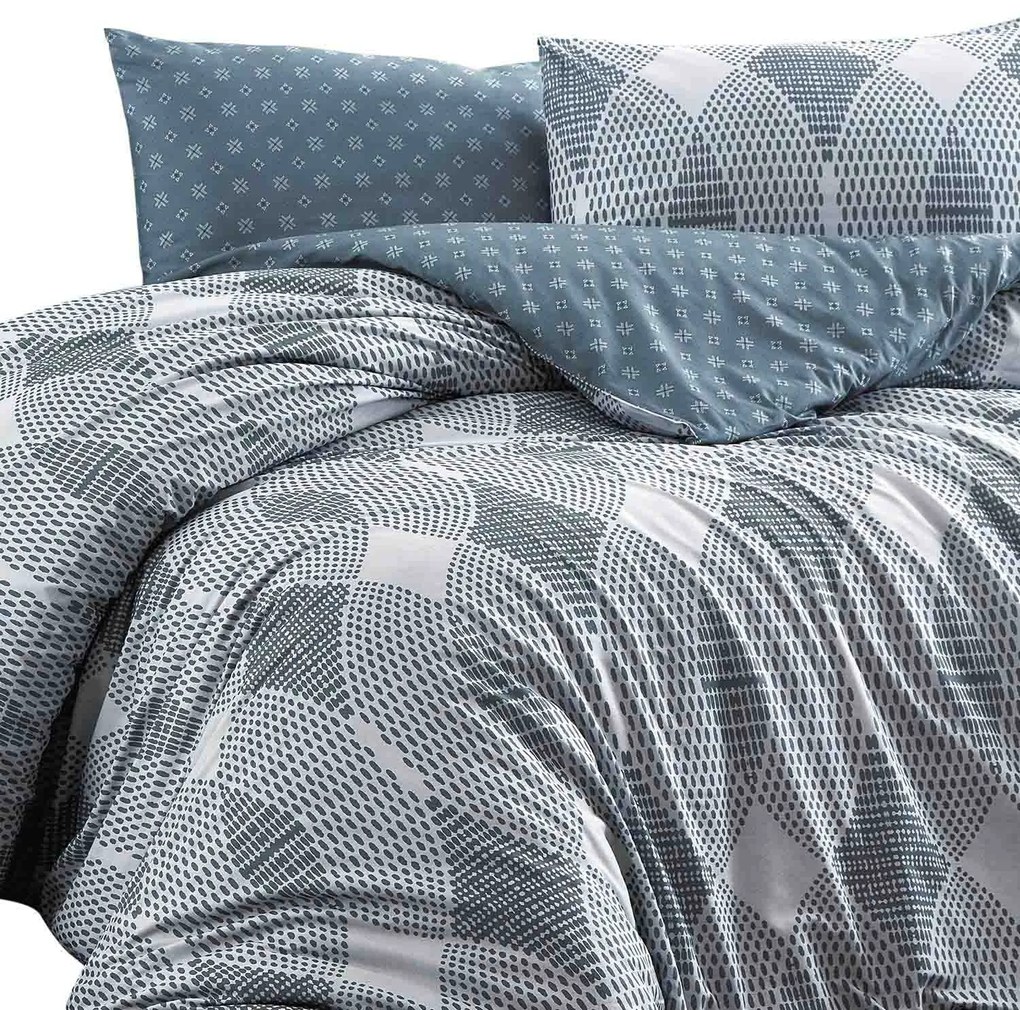 BAVLNENÉ POSTEĽNÉ OBLIEČKY COTTONLOVE EXCLUSIVE 200X220 CM, 2KS 70X80 CM VZOROVANÉ
