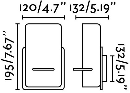 FARO 62130 - Nástenná lampa SMILE 1xE27/15W/230V biela