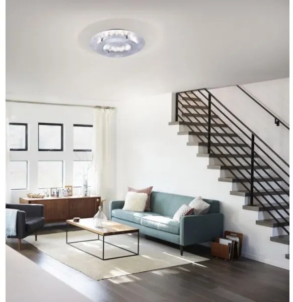 Paul Neuhaus 9620-21 - LED Stropné svietidlo NEVIS LED/18W/230V strieborná