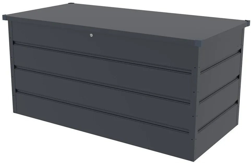 Úložný box MAX F 1072 l, tmavosivý