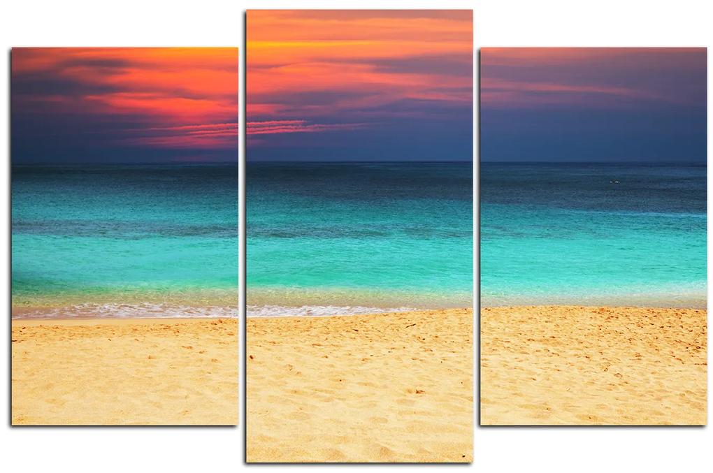 Obraz na plátne - More pri západe slnka 143C (90x60 cm)