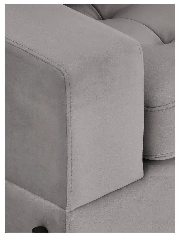 Svetlosivé kreslo Versailles – Ropez