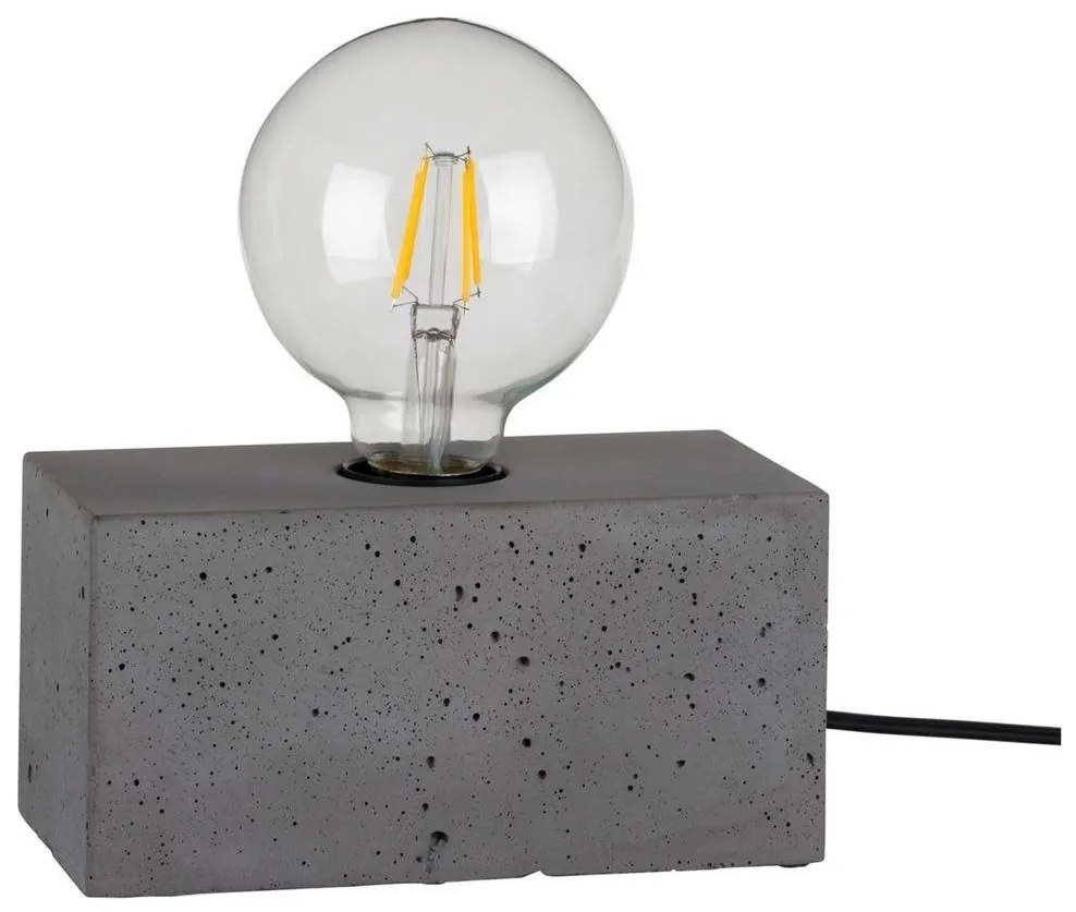 Spot-Light Spot-Light 7370936 - Stolná lampa STRONG DOUBLE 1xE27/25W/230V betón SP0614