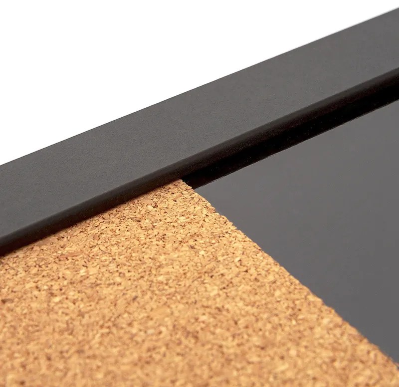 Combi Board – kombinovaná kriedová tabuľa / korok, 900 x 600 mm