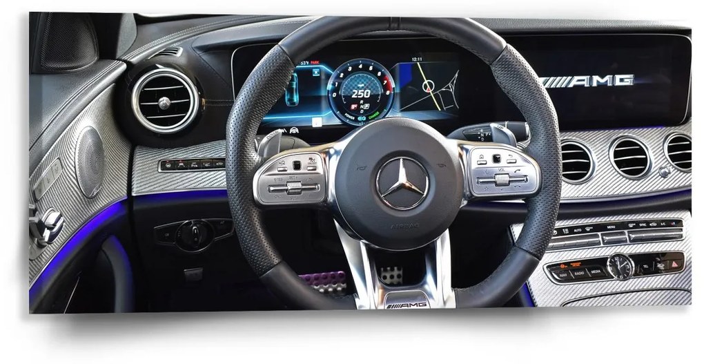 Sablio Obraz AMG interiér - 110x50 cm