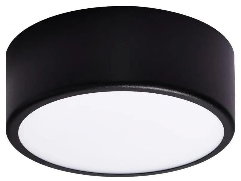Temar Stropné svietidlo so senzorom CLEO 1xE27/40W/230V pr. 20 cm čierna TM0090
