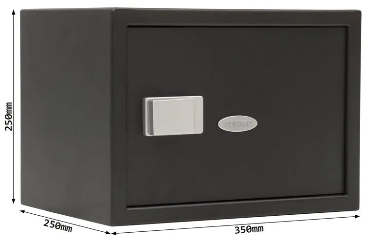 Rottner Nábytkový trezor FIFTY BT SAFE 2, 250 x 350 x 250 mm, elektronický - Bluetooth