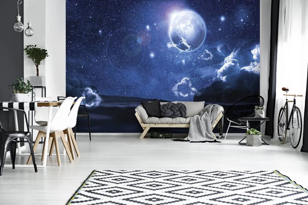 Fototapeta - Nočná obloha (254x184 cm)
