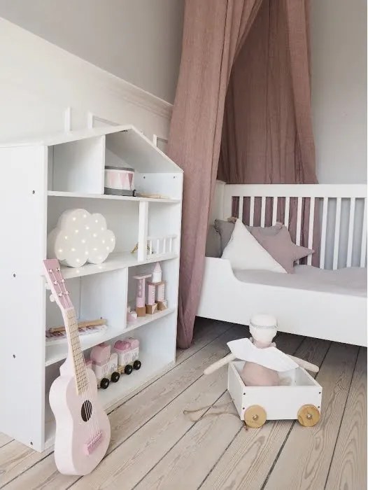 Polička domček pre bábiky biela