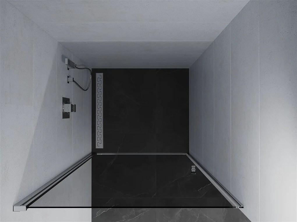 Mexen PRETORIA sprchové dvere ku sprchovému kútu 70 cm, šedé, 852-070-000-01-40