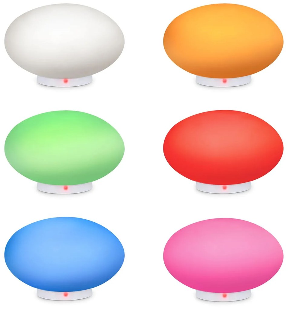 Blumfeldt Flatlight, LED lampa, induktívna nabíjacia stanica, polyetylén, diaľkový ovládač