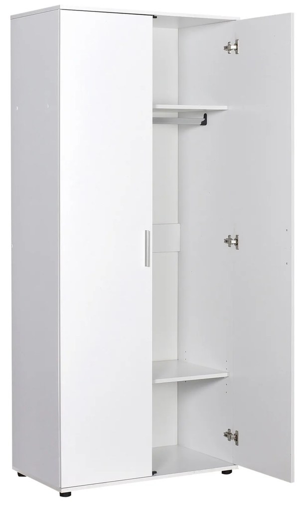 Šatníková skriňa Gorde 80 cm biela