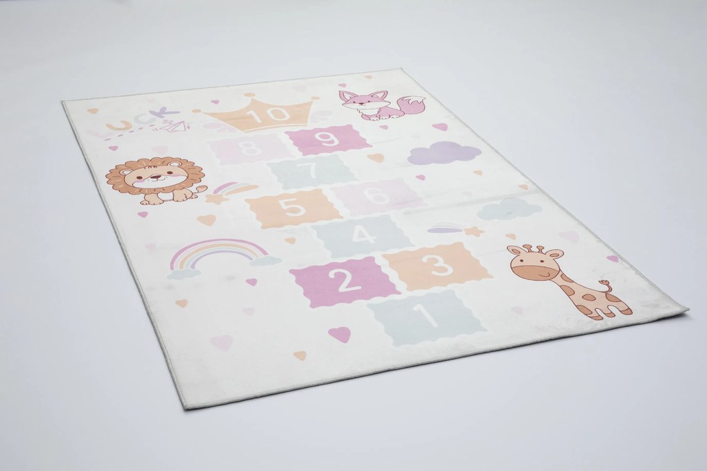 Detský koberec KIDS 2409022D-2 obdĺžnikový – polyester Rozmer: 160x230 cm