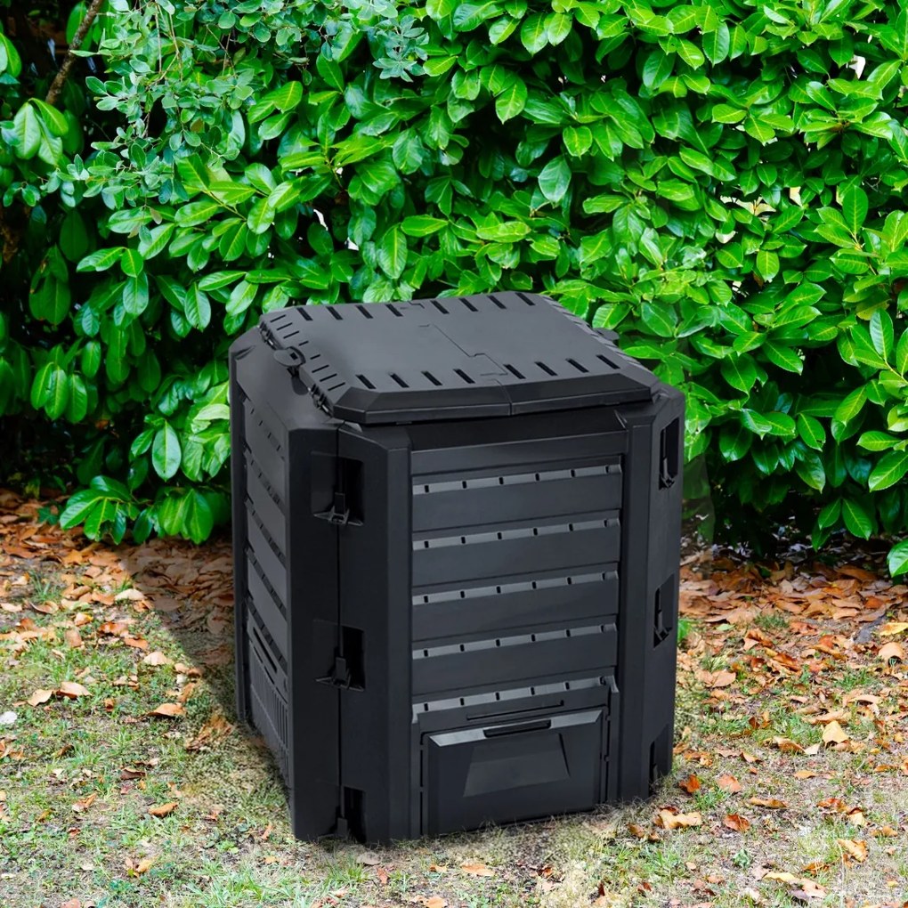 Prosperplast Kompostér COMPOGREEN 380 l, čierna