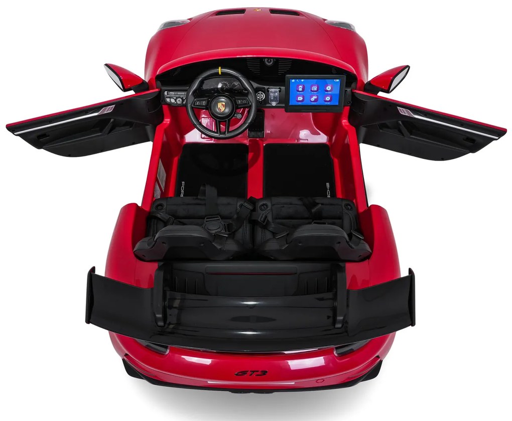 Detské elektrické autíčko Porsche 911 GT3 STRONG MP4 červené