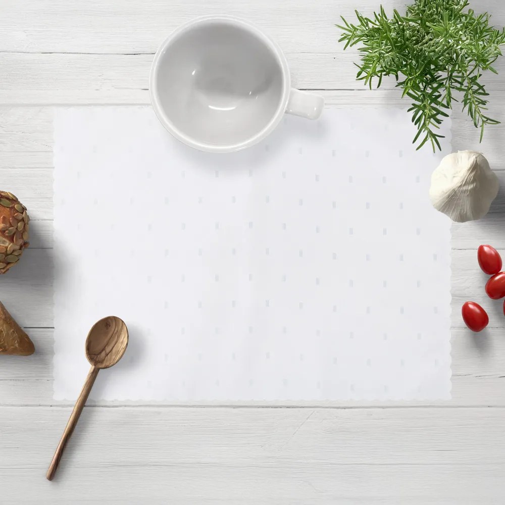 Biante Teflónové prestieranie na stôl TF-084 Obdĺžničky na bielom 35x45 cm