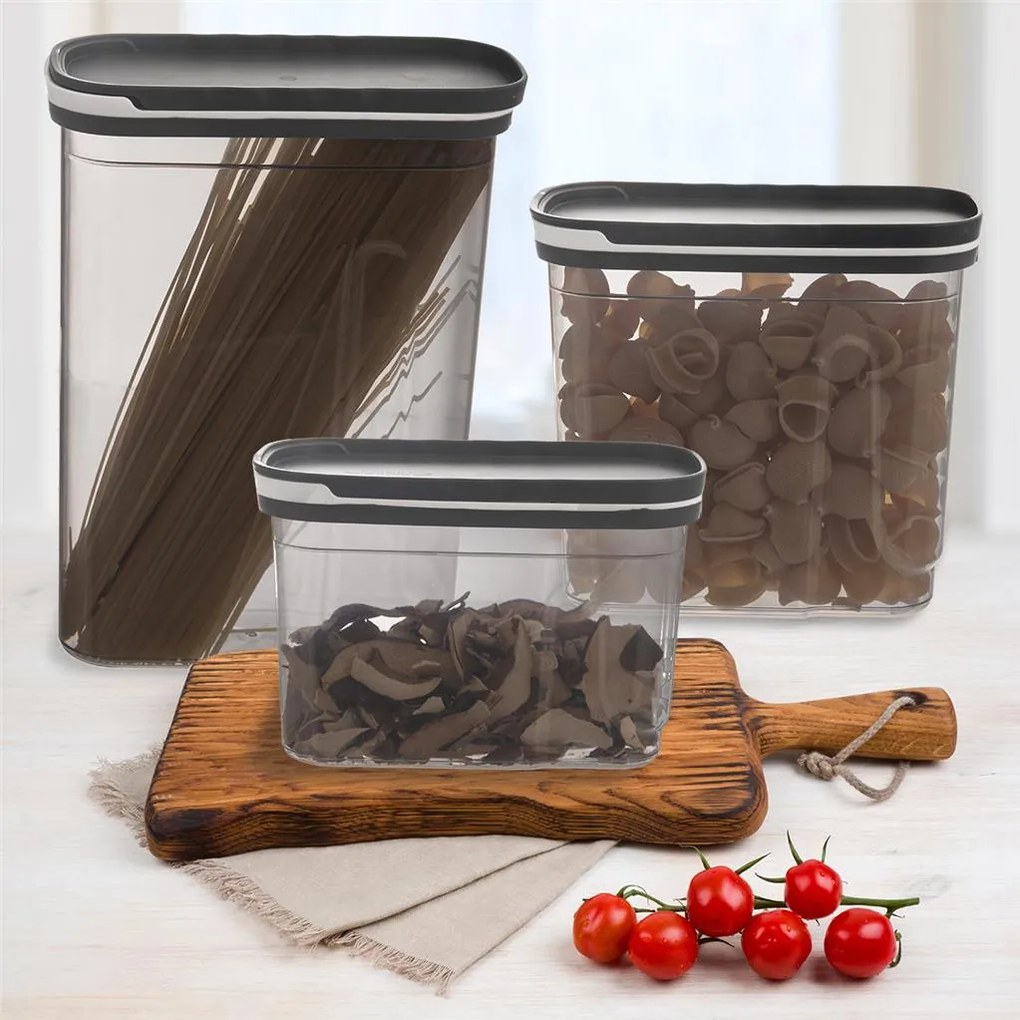 Orion Dóza na potraviny s dávkovacím viečkom, FOLY 4l antracit