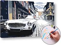 Maľovanie podľa čísel CITY FOUR