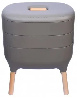 Plastia Vermikompostér Urbalive, sivá