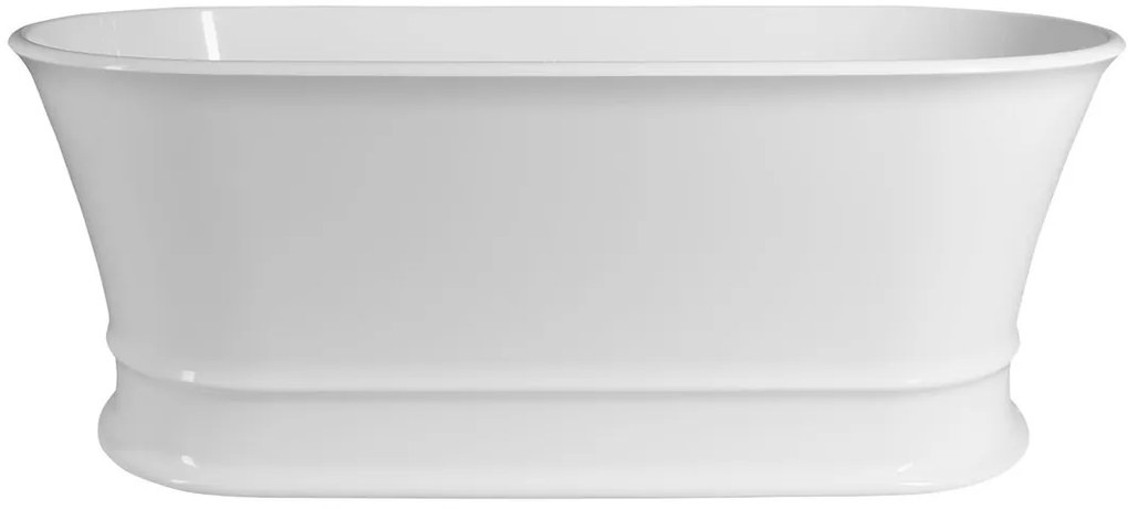 Polysan Polysan, DELONIX voľne stojaca vaňa liaty mramor 170x84x61,5cm, biela, 92130