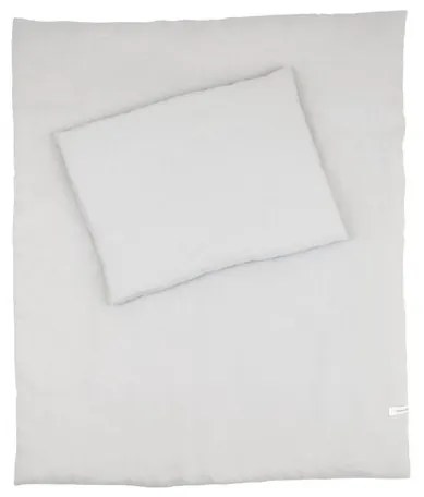 lovel.sk Perinka + vankúš s výplňou 50x65cm Pure Nature - Light grey