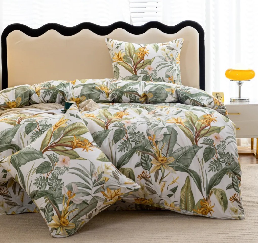 Obliečky z mikrovlákna AMAZON BREEZE, krémové Rozmer obliečky: 70 x 80 cm | 140 x 200 cm