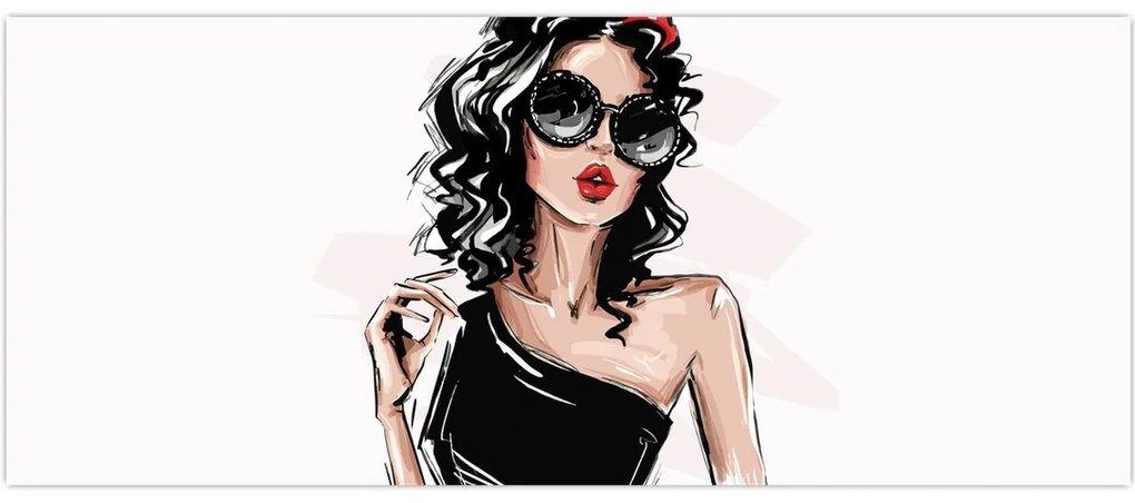 Obraz - Fashion woman (120x50 cm)