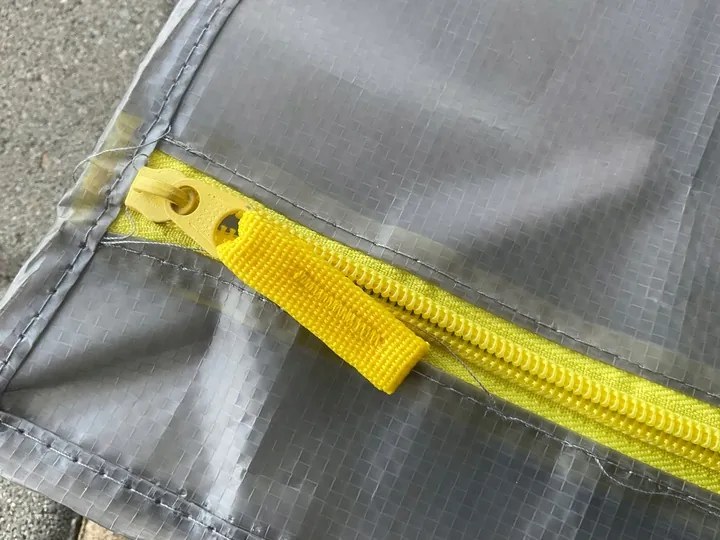 Goodhome Pevný úložný vak na zip 180 l JOTTA, 45 x 90 x 45 cm