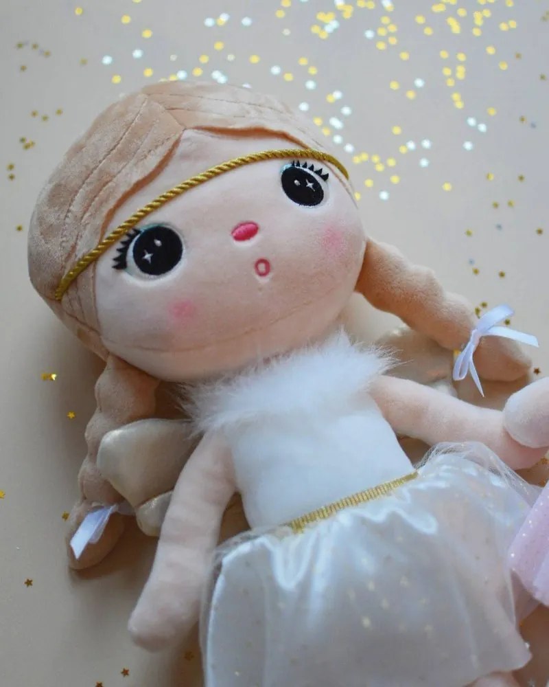 Bábika Anjelik biela s menom Izabelka 48 cm