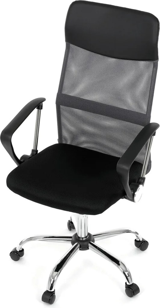 Kancelárska stolička KA-E305 GREY Farba: Sivá
