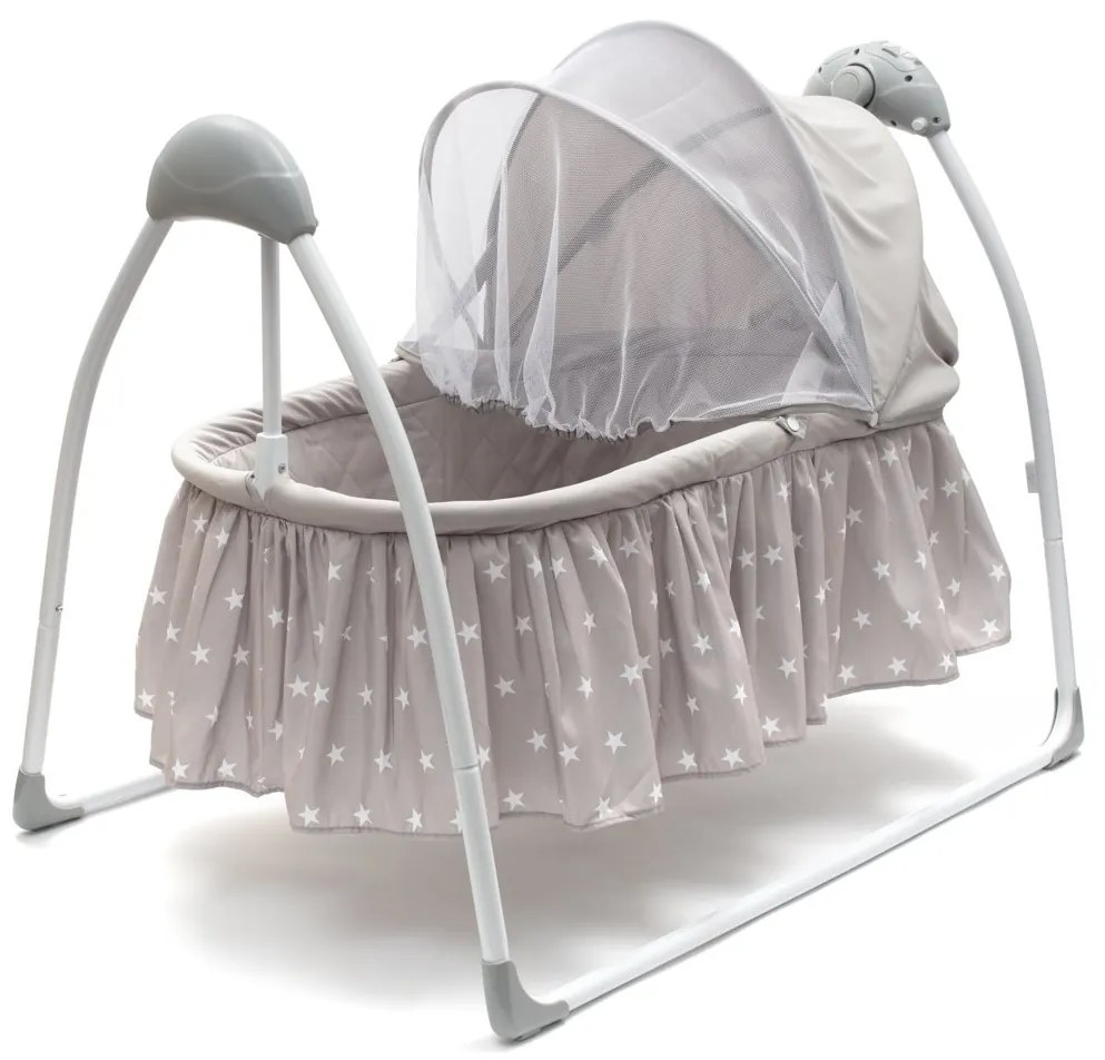 Detská kolíska NEW BABY Swingy s melódiami a časovačom