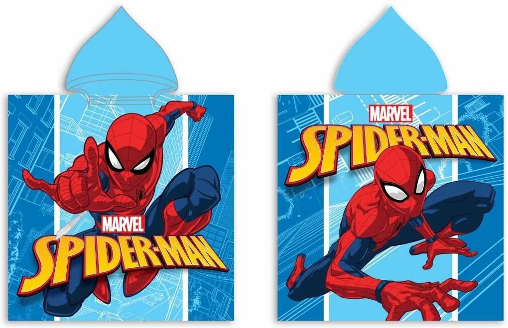 FARO MICRO Pončo Spiderman Polyester - mikrovlákno, 50/100