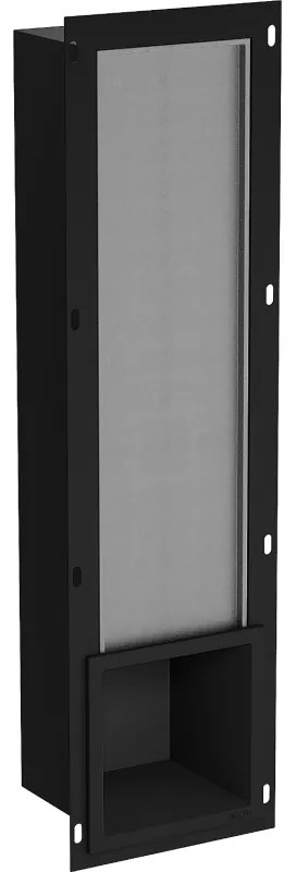 Mexen X-Wall-B, zabudovaný zásobník na toaletný papier, čierna matná, 1975