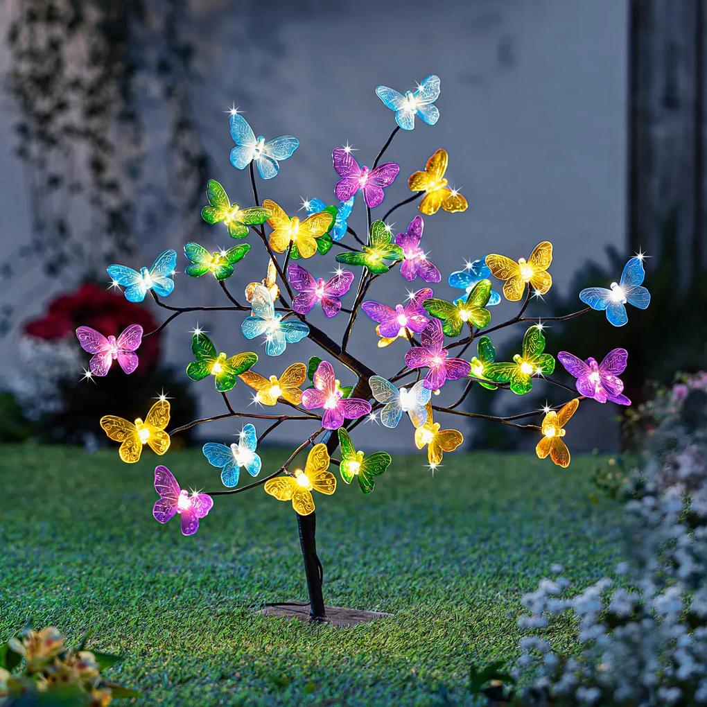 LED strom Motýle