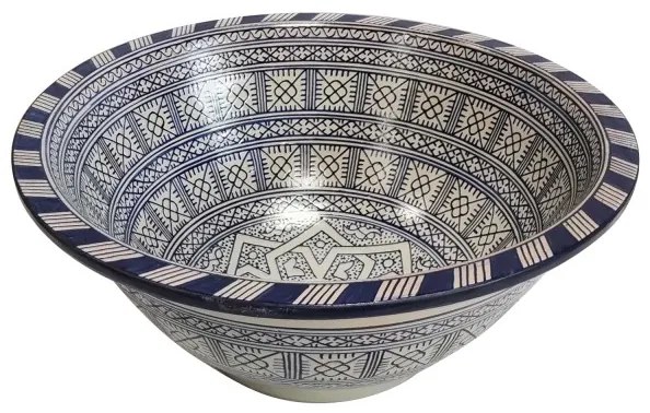 Orientálne ručne maľované umývadlo FES 02