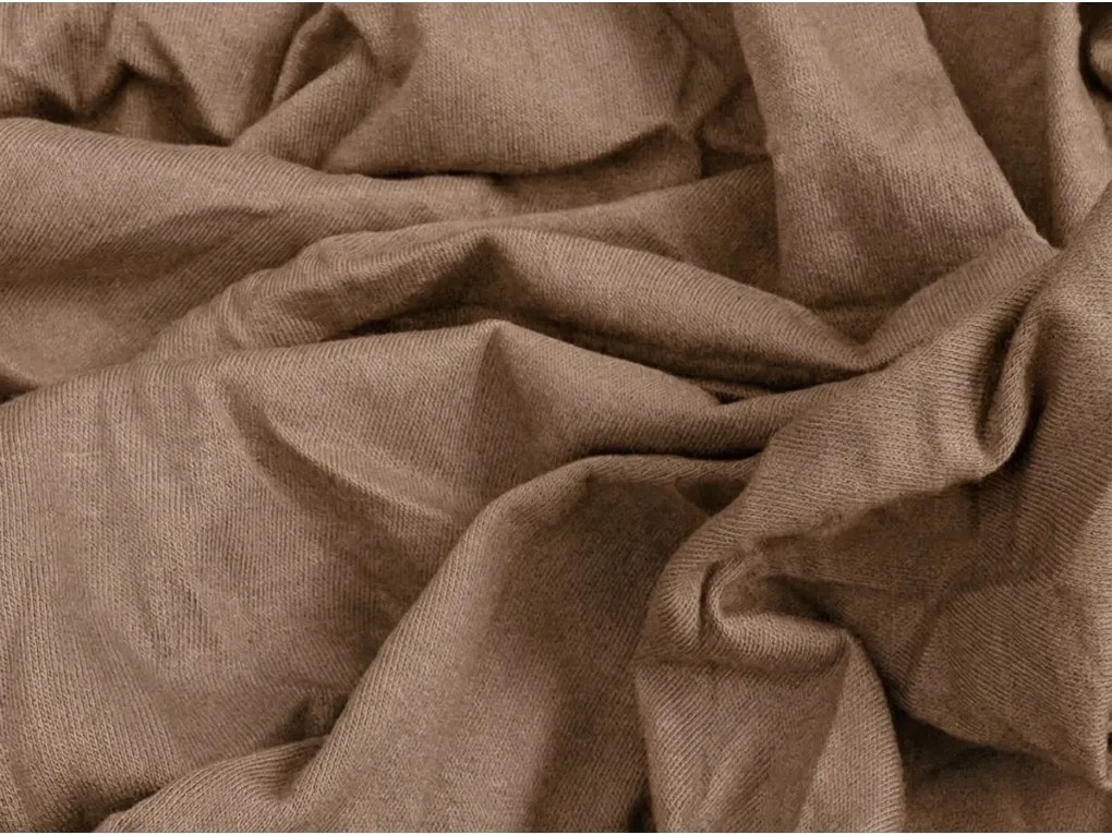 Jersey plachta HIGHFIT hnedé 180 x 200 cm