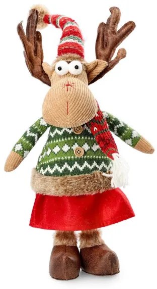 Vianočná dekorácia ANTTI sobí trpaslík 800974
