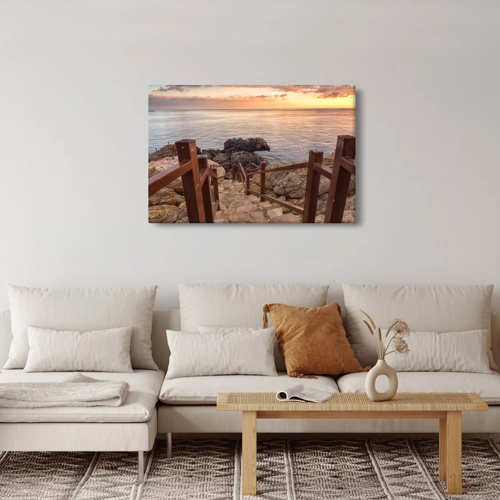 Obraz - Zostup k moru (90x60 cm)