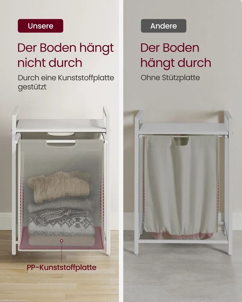 Výsuvný kôš na prádlo, 72x50x33cm