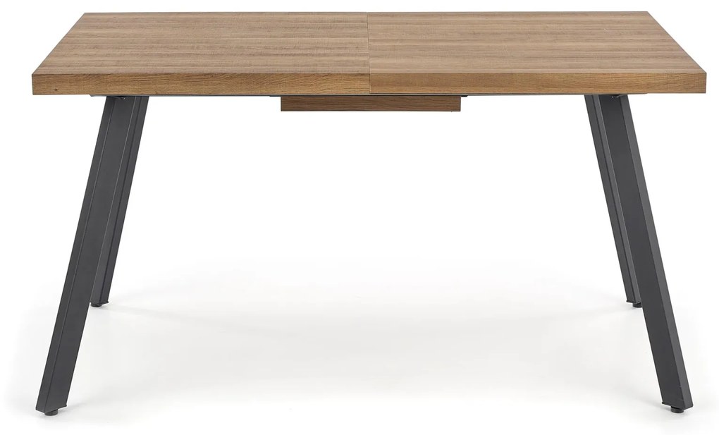 Jídelní rozkládací stůl Berlin 140/180 cm ořech/černý