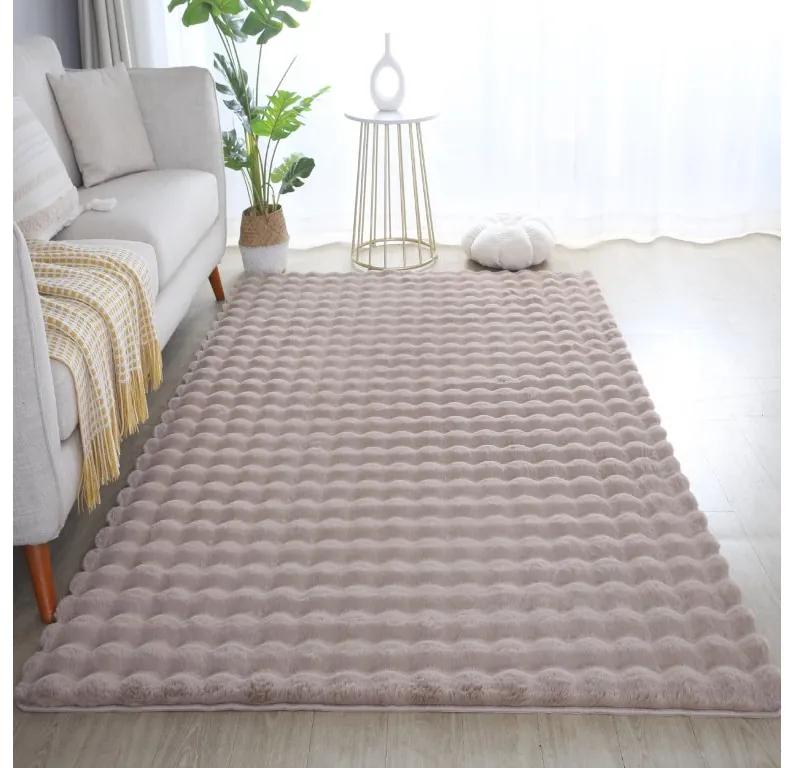 Ayyildiz Kusový koberec AMBIANCE 5110, Béžová Rozmer koberca: 80 x 250 cm