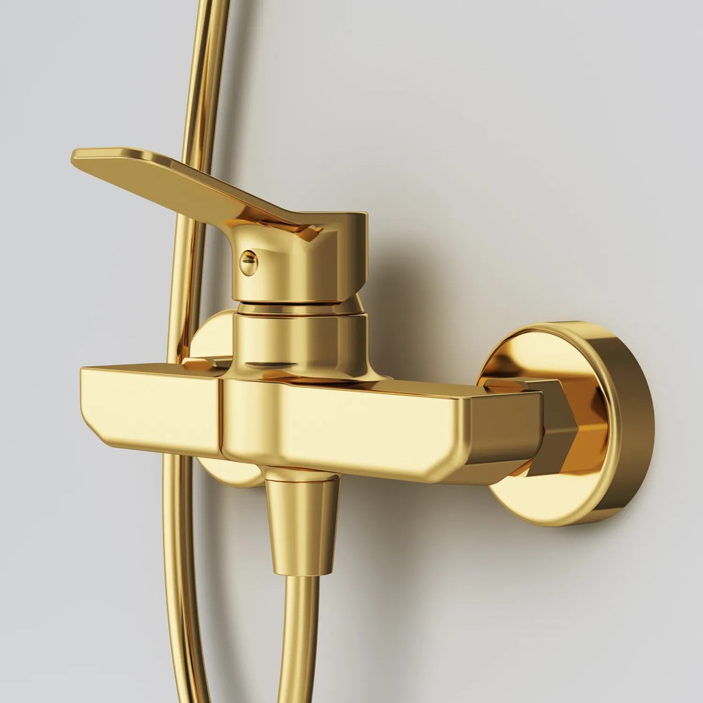 Sprchová batéria AM.PM X-Joy FXA20099 jednopáková, zlatá
