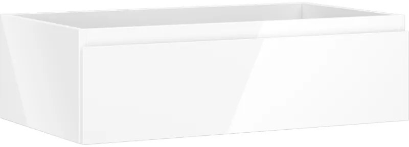 Mexen Orio, kúpeľňová skrinka 80 cm, 1 zásuvka, biela lesklá, 91A10-08023-1-BF00