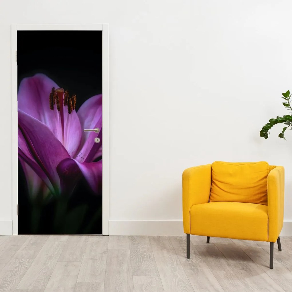 Fototapeta na dvere - Ľalia (95x205cm)