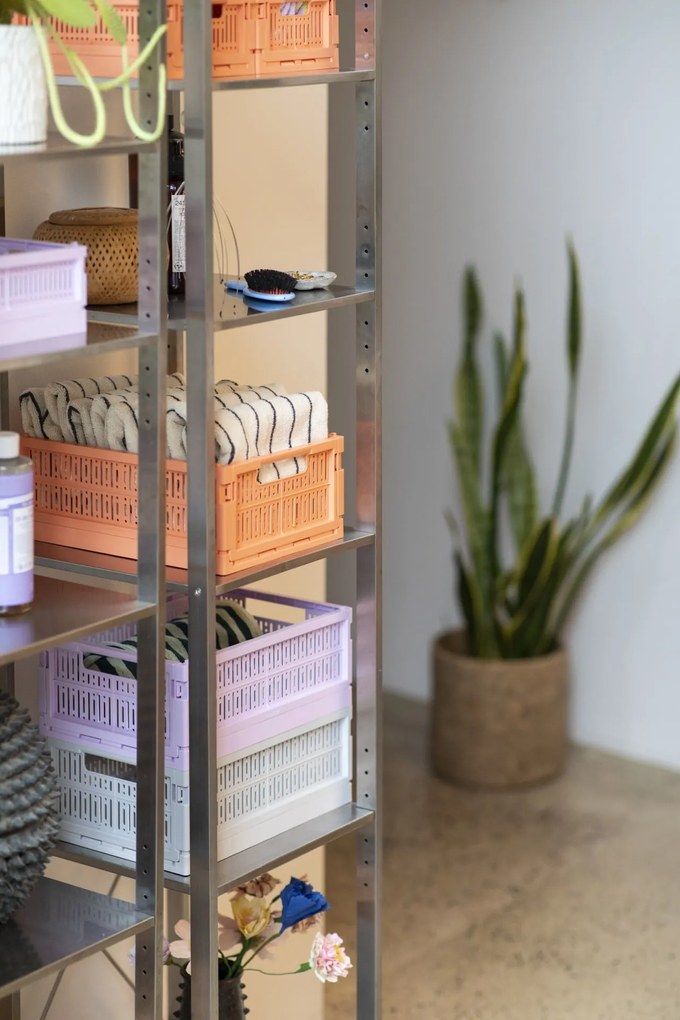 Made Crate Skladacia prepravka Lilac – midi