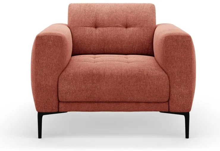 Kreslo v tehlovej farbe Bemy – Micadoni