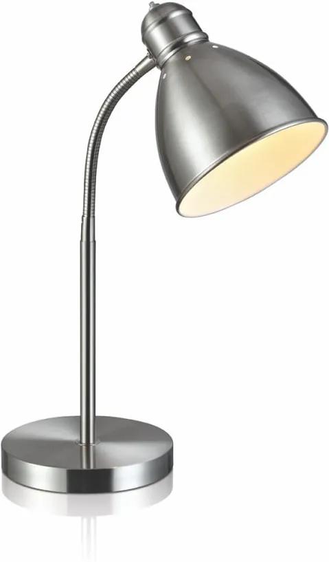 Stolová lampa v striebornej farbe Markslöjd Nitta